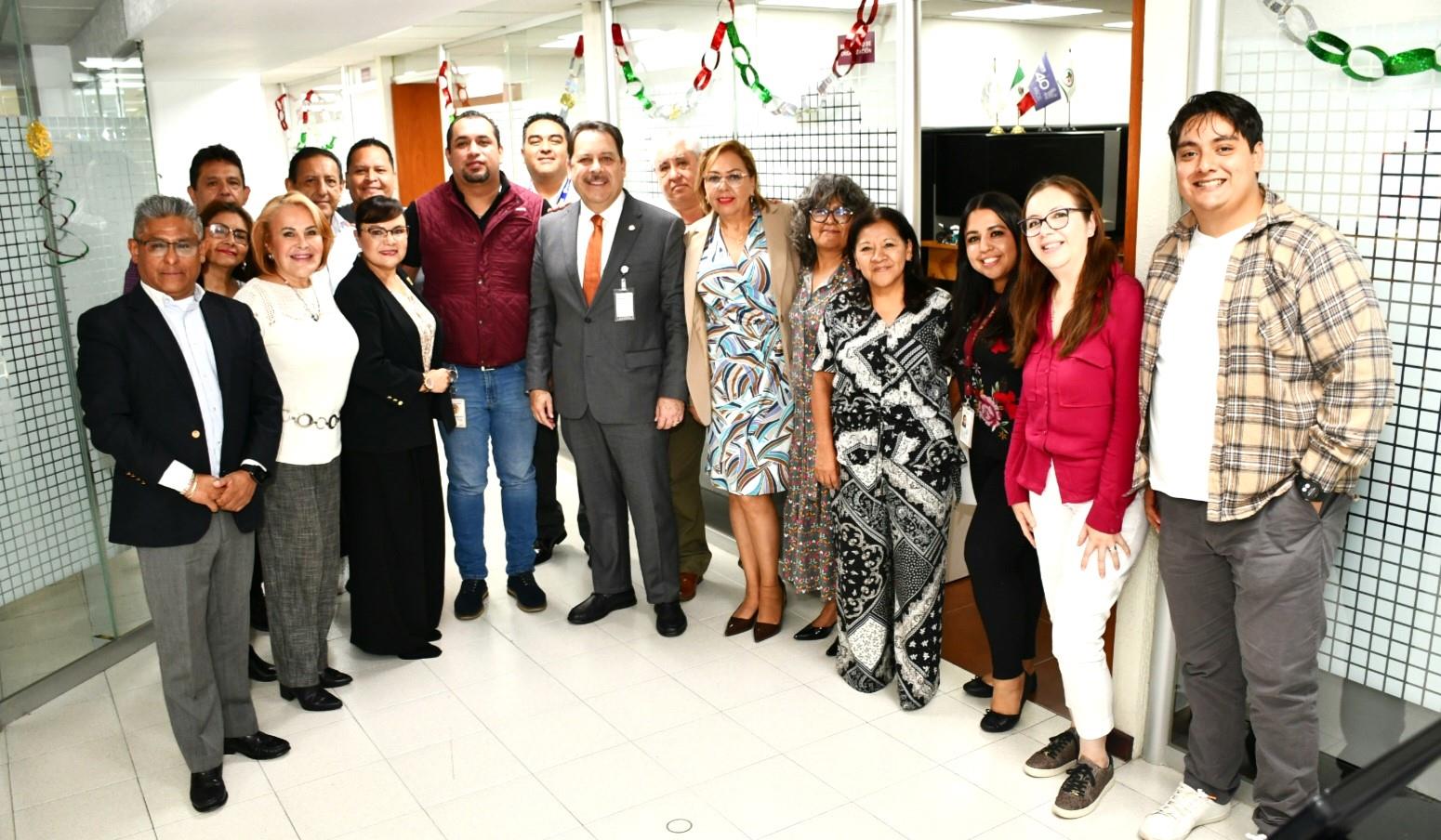  Visita a las Compañeras y Compañeros de la Seccion XLII, FOVISSSTE